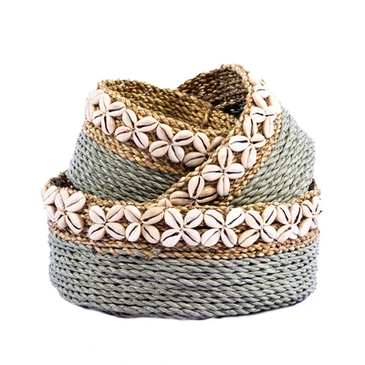 Un Ensemble De 3 Mini Panier Sura Avec Mer