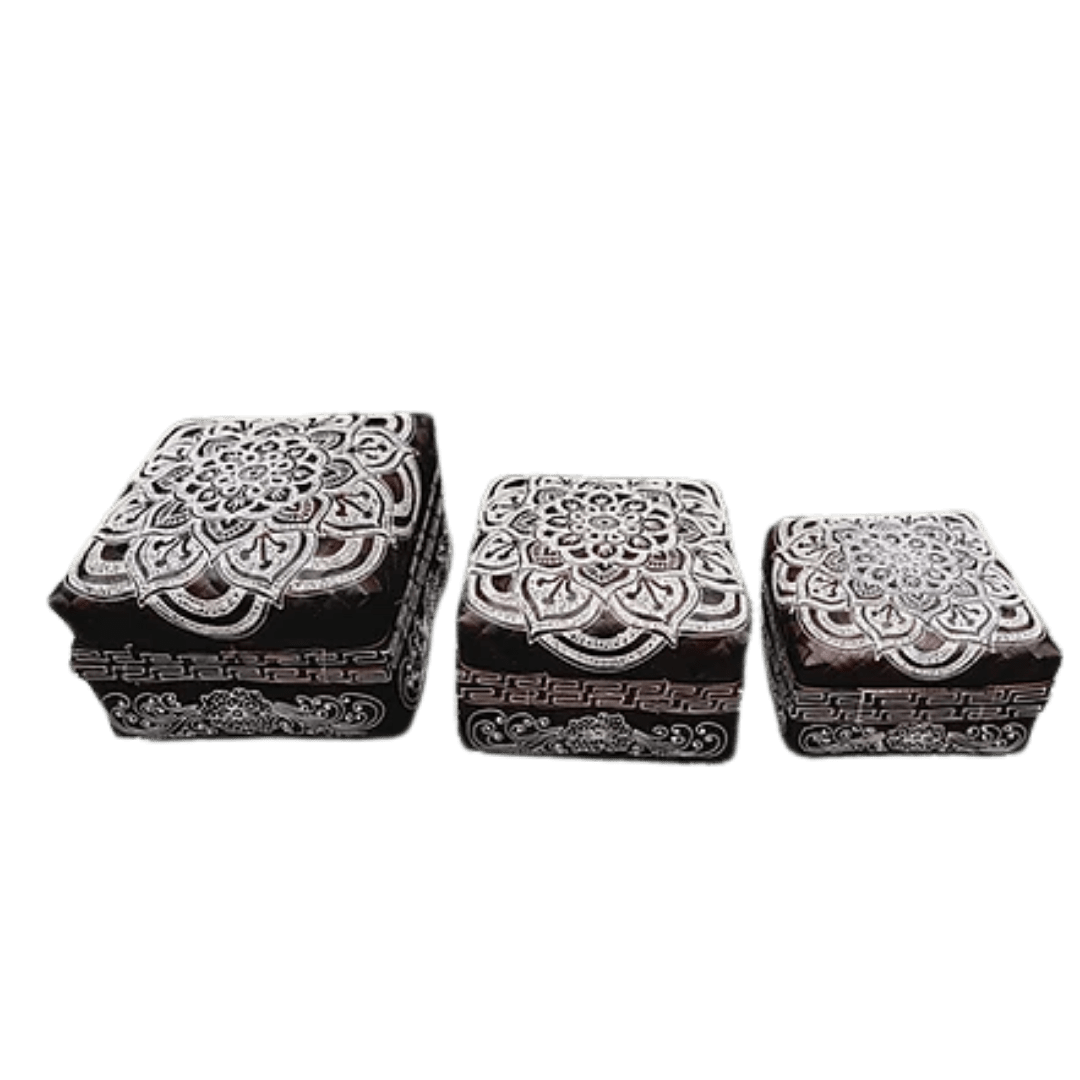 A Set Of 3 Monte Box