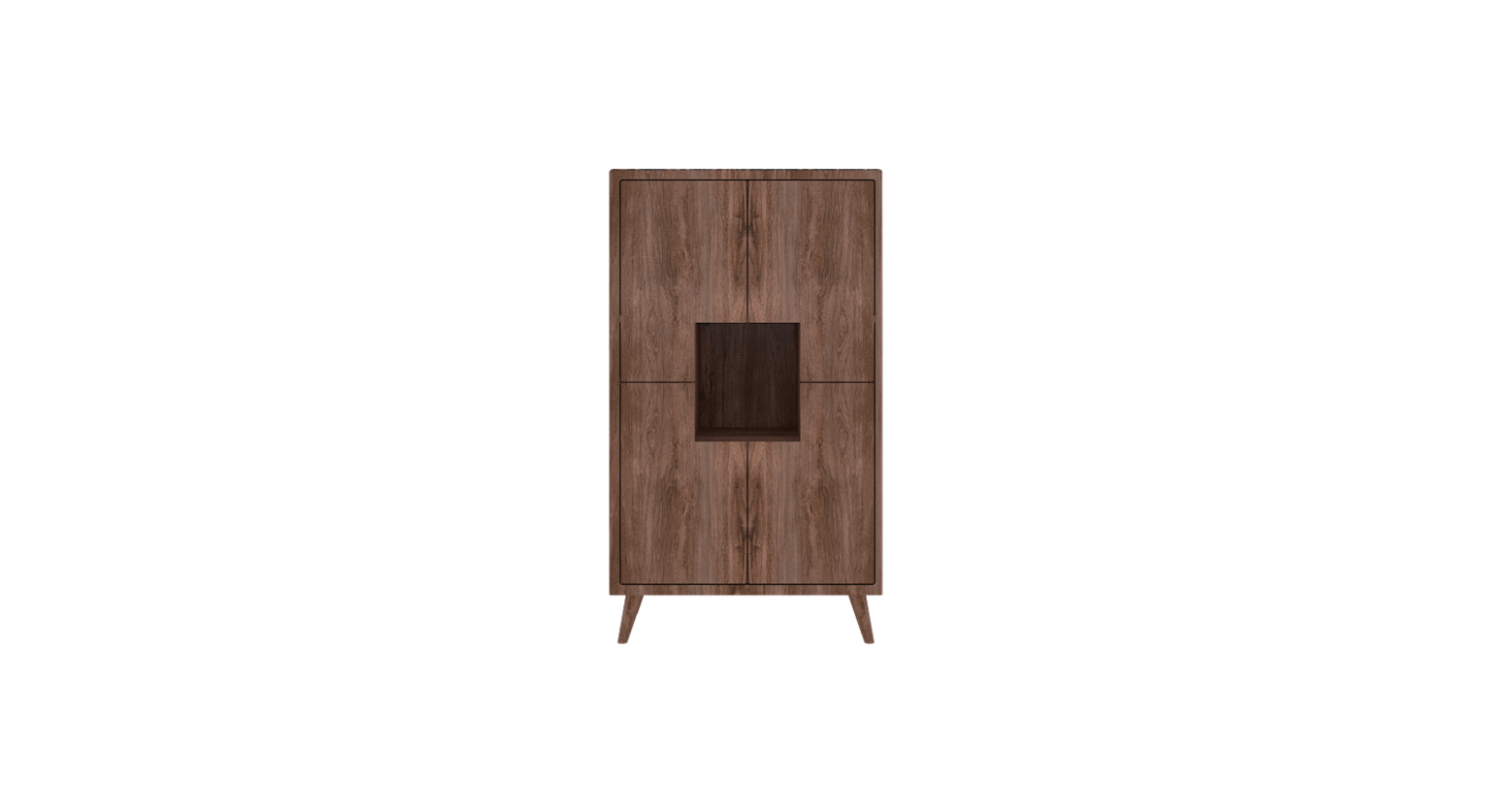 Vitrine 1 - Façade 80x45x140 cm
