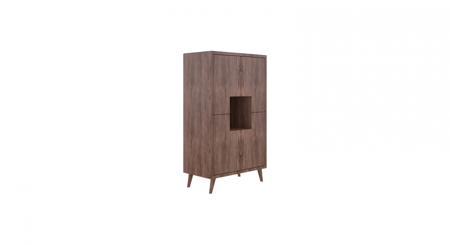 Vitrine 1 - Perspective 80x45x140 cm
