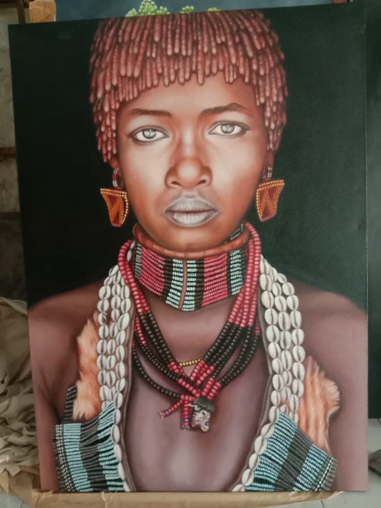 Art de la peinture des femmes ethniques