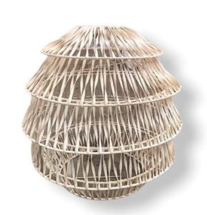 Lampe en rotin Gelora