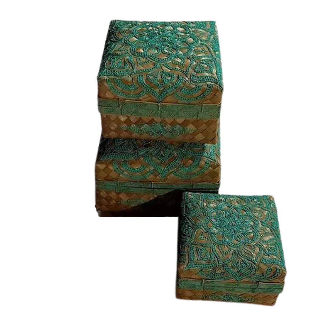 Green Traditional Bali Box