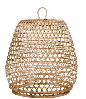 Lampe Manu Abat-jour en rotin