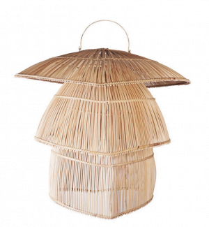 Payung Rattan Lamp Abat-jour en rotin