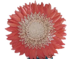 Décoration murale Plume de Pêche