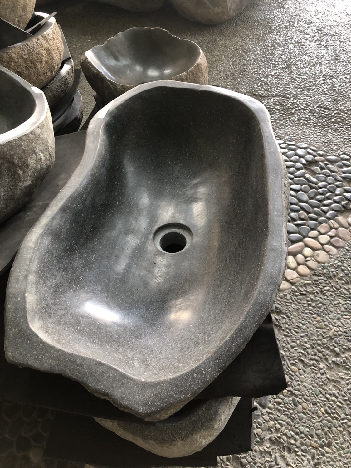 River Stone Sink