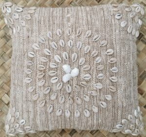 Housse de coussin coquillage Naturel