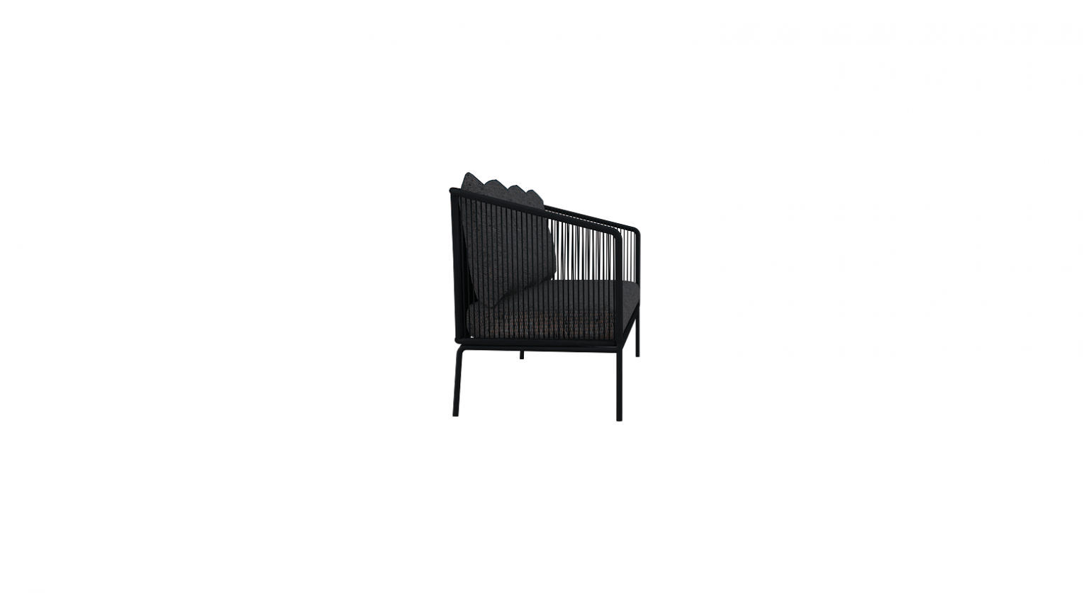 Canapé 3Seat 3 - Côté 180x60x80 cm
