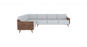 Canapé L1 Type A - Façade 270x200x75 cm