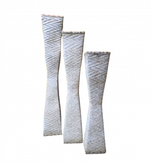 White Slim Bamboo Standing Lamp