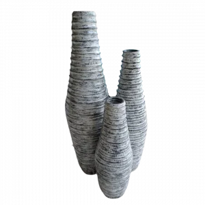 A Set Of 3 Pot