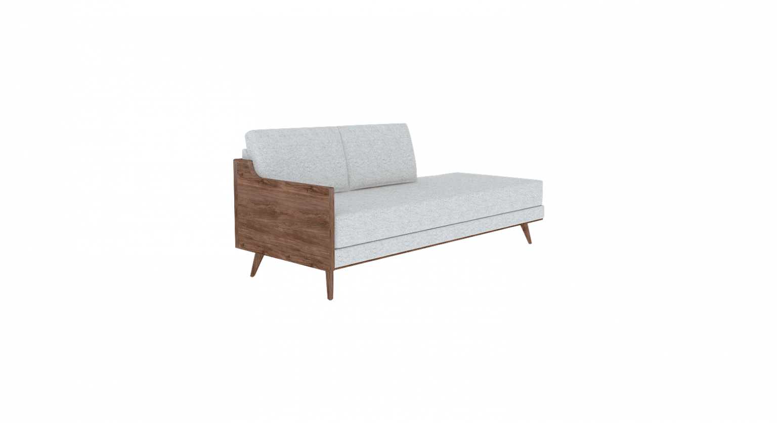 Chaise longue A 1 - Perspective 180x80x75 cm