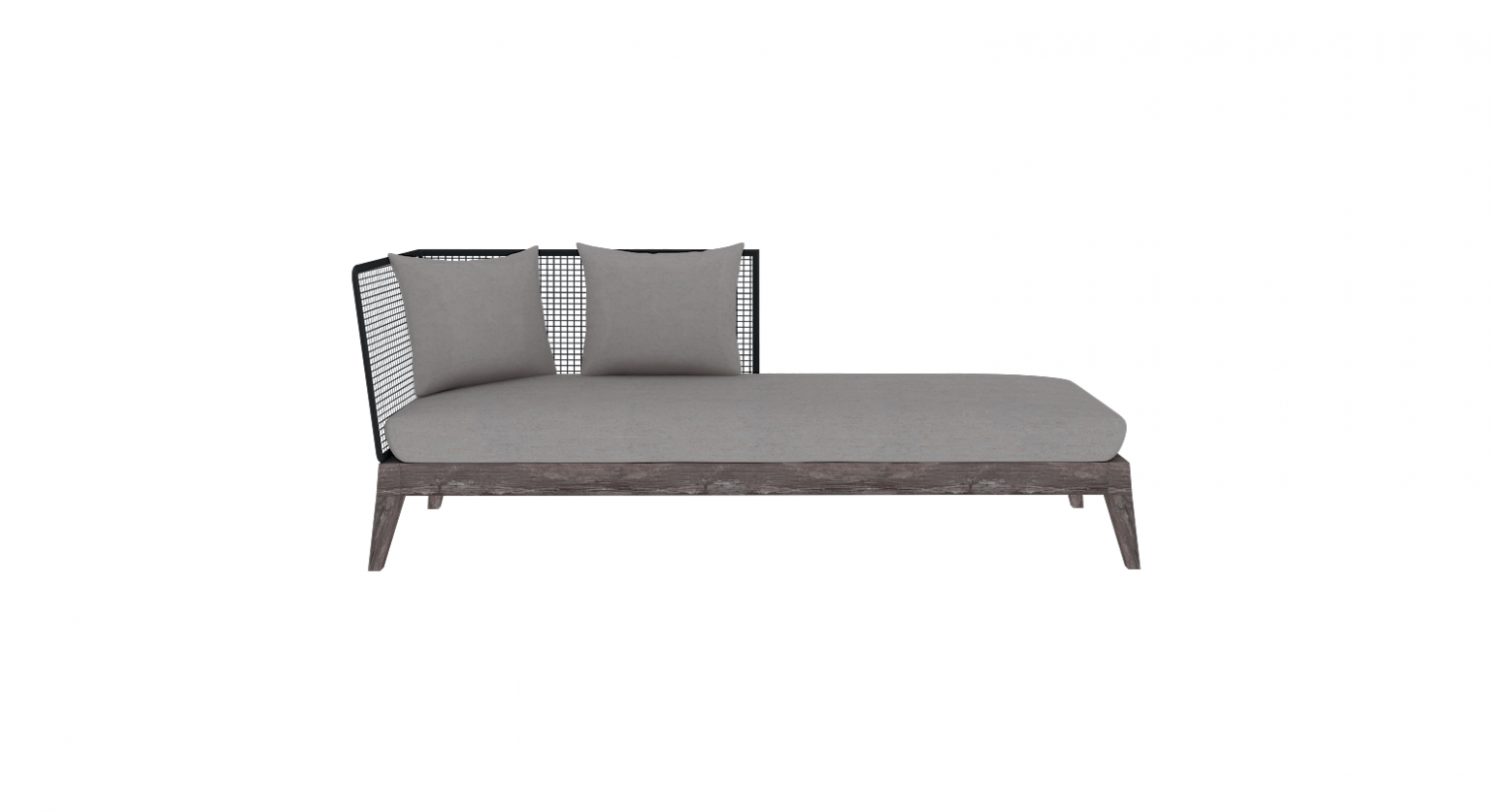Chaise longue A 2 - Avant 180x60x70 cm