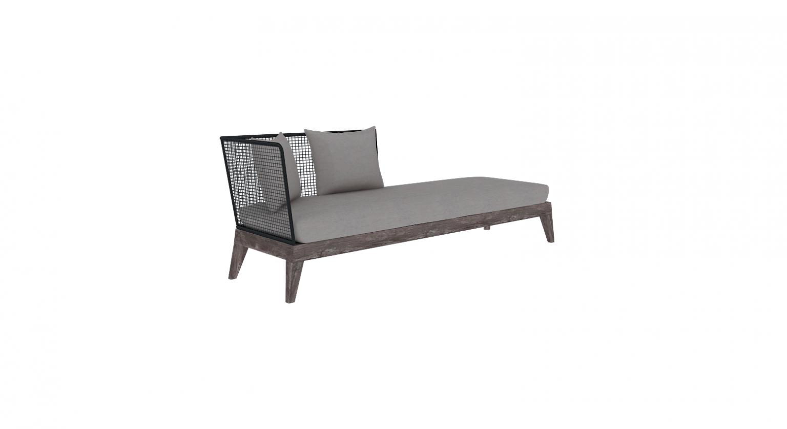 Chaise longue A 2 - Perspective 180x60x70 cm