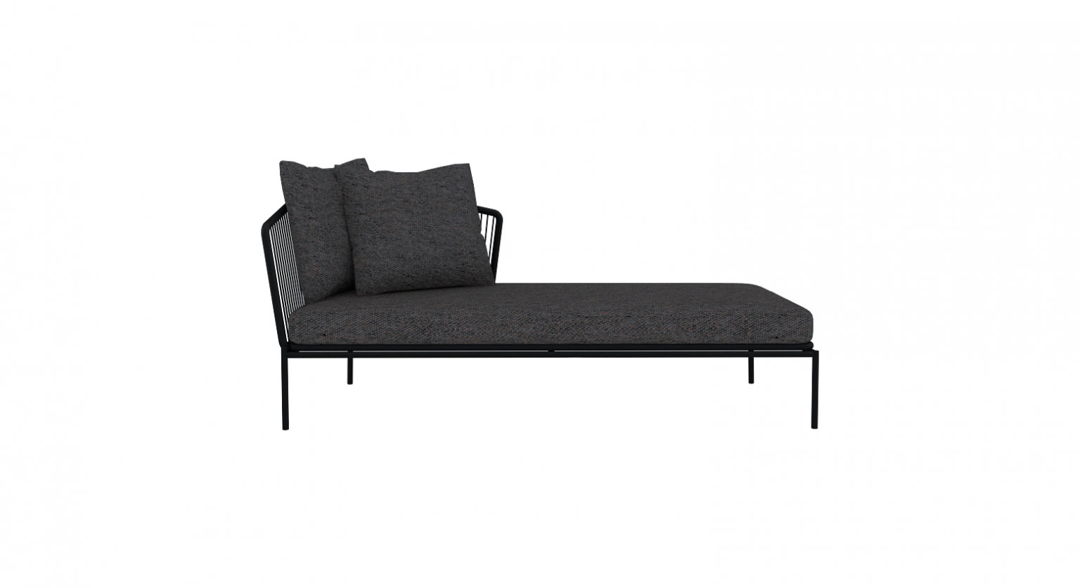 Chaise longue A 3 - Avant 175x60x80 cm
