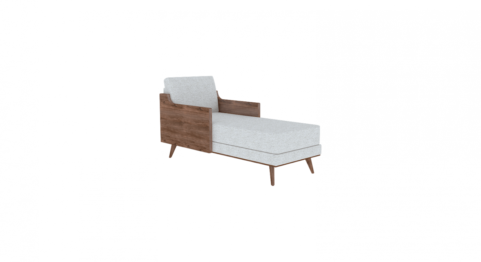 Chaise longue B 1 - Perspective 60x140x75 cm