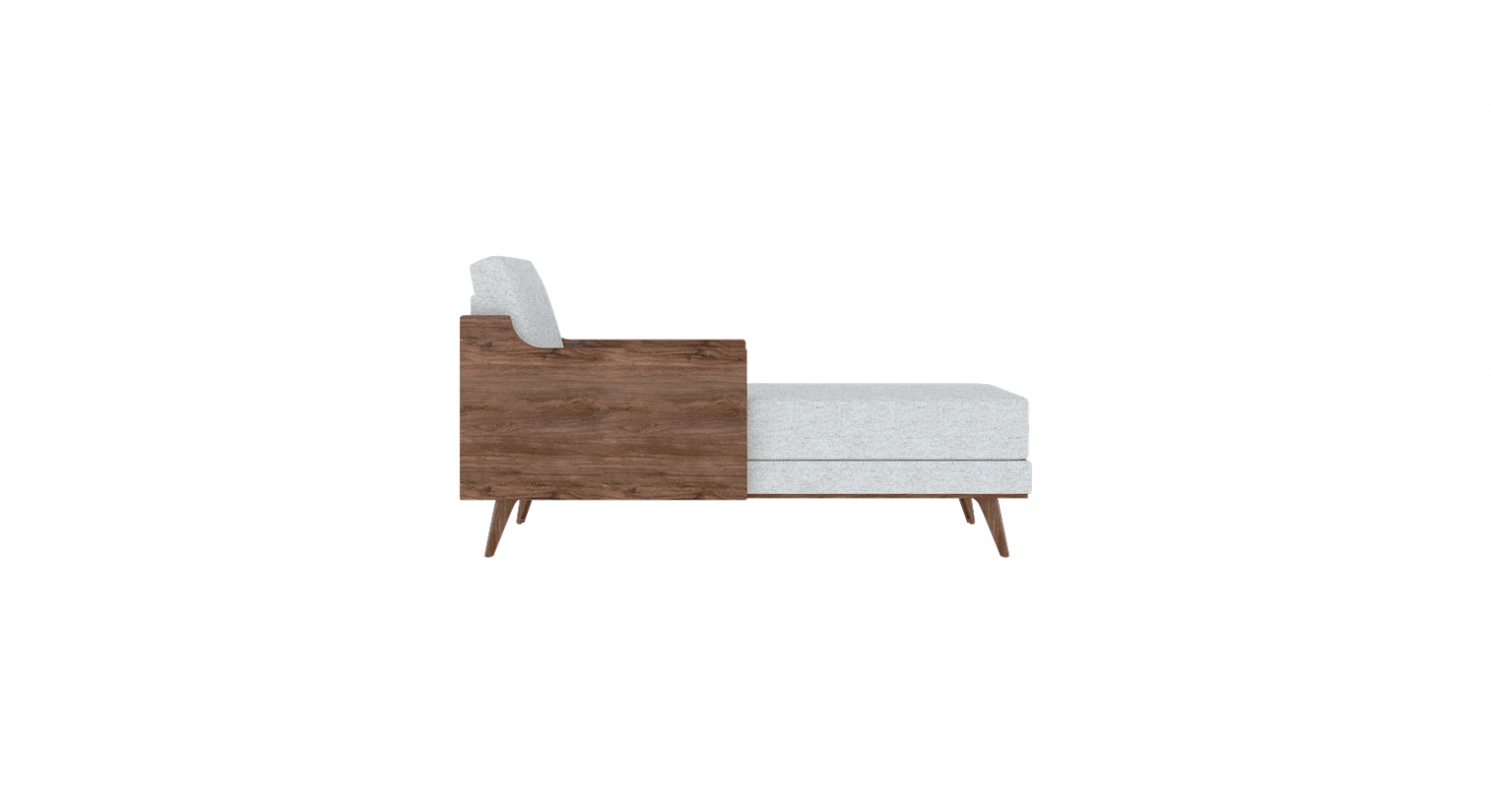 Chaise longue B 1 - Côté 60x140x75 cm