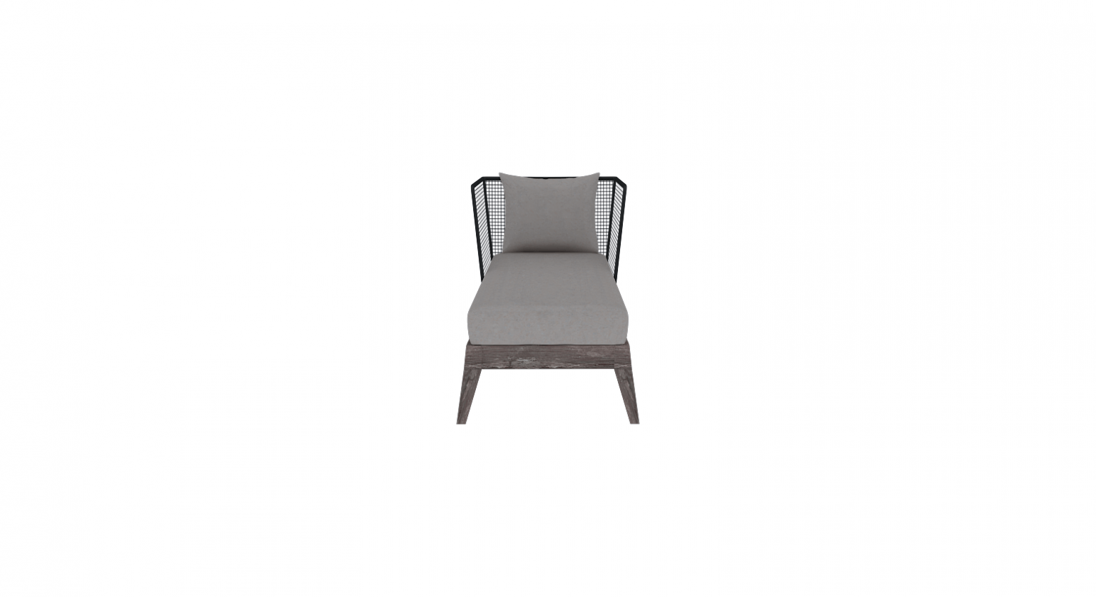 Chaise longue B 2 - Avant 60x140x70 cm
