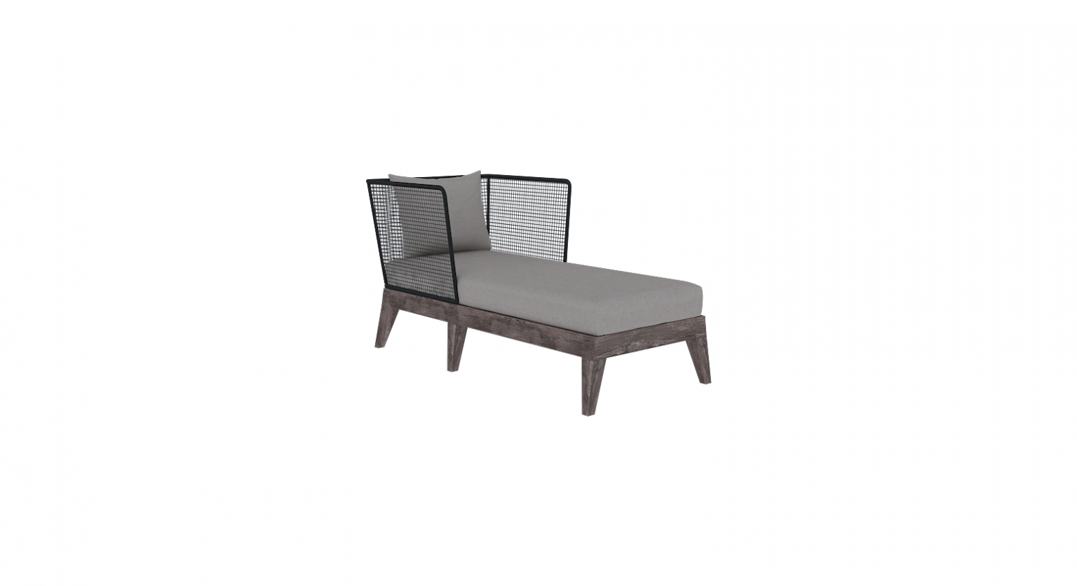 Chaise longue B 2 - Perspective 60x140x70 cm