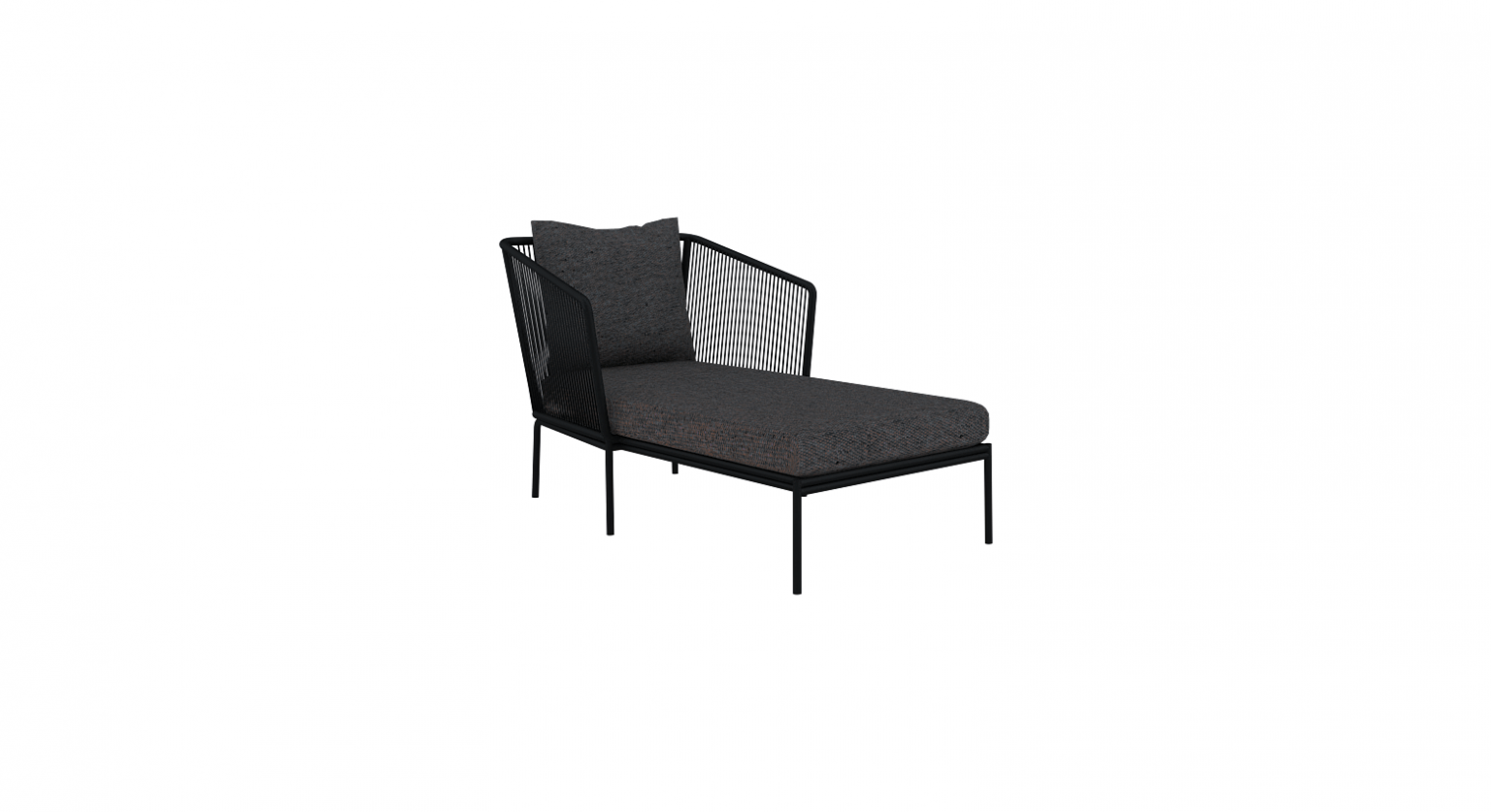 Chaise longue B 3 - Perspective 80x140x80 cm