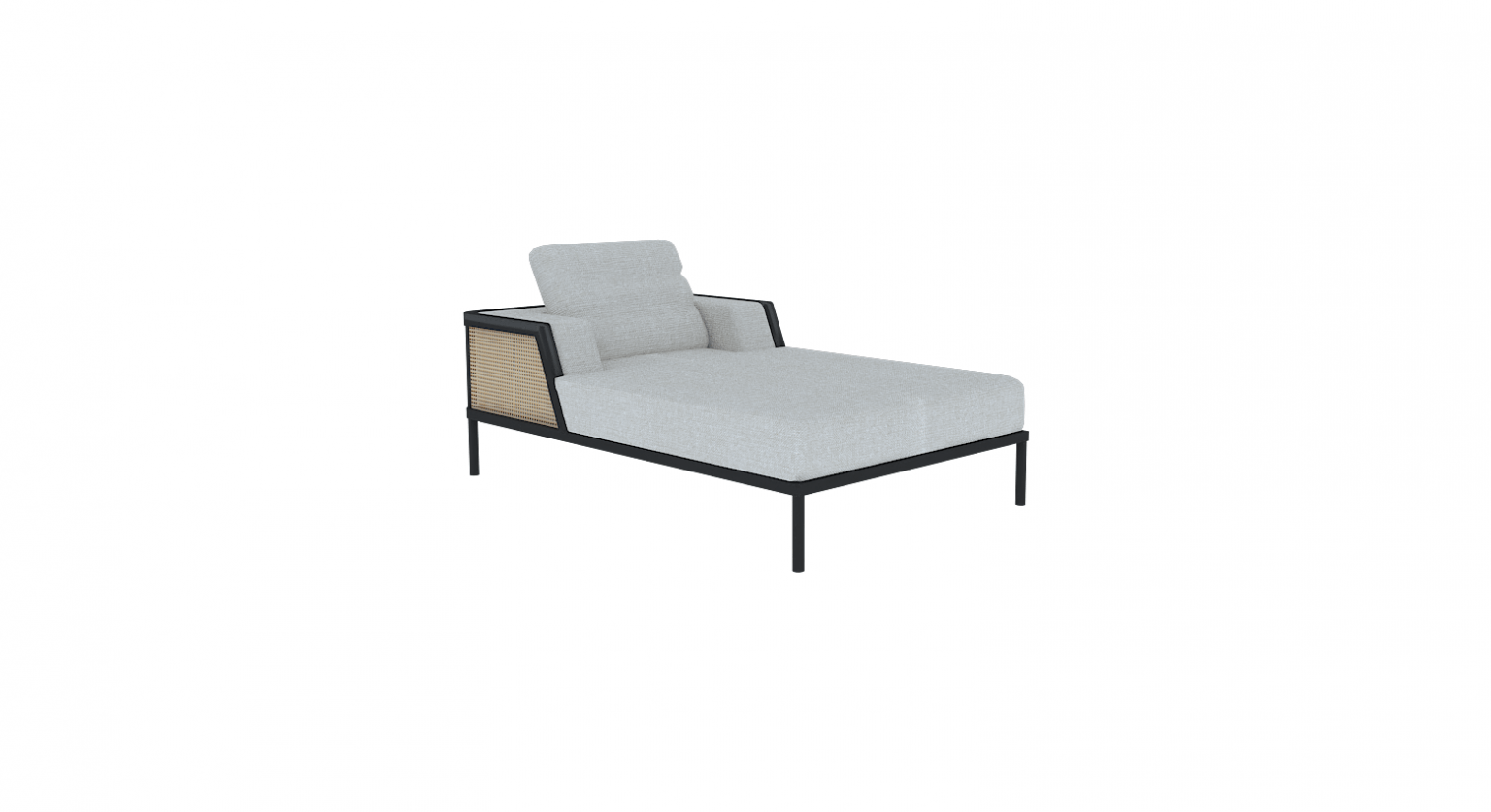 Chaise longue B 7 - Perspective 100x160x55 cm
