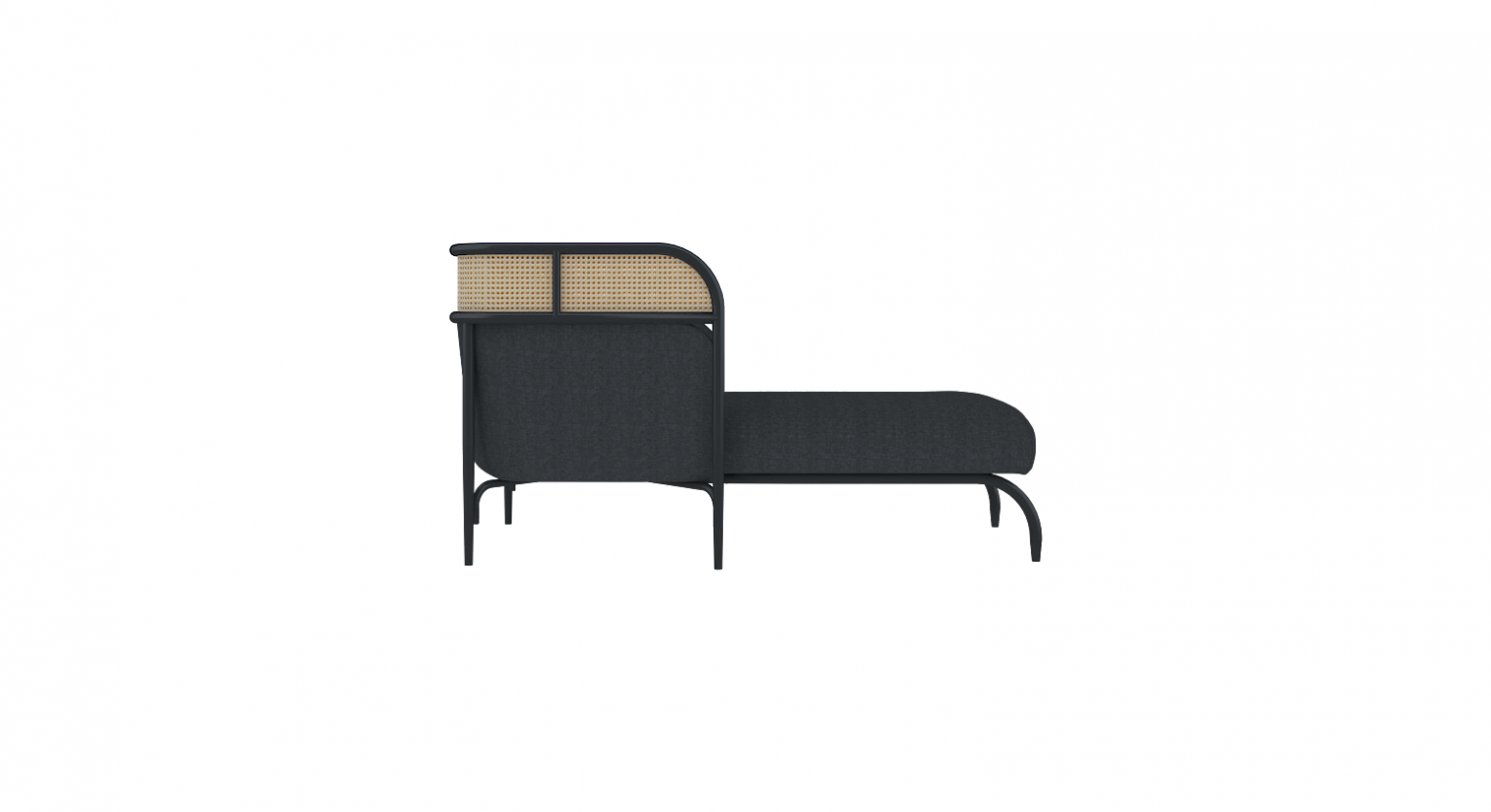 Chaise Longue B 8 - Côté 75x150x80 cm