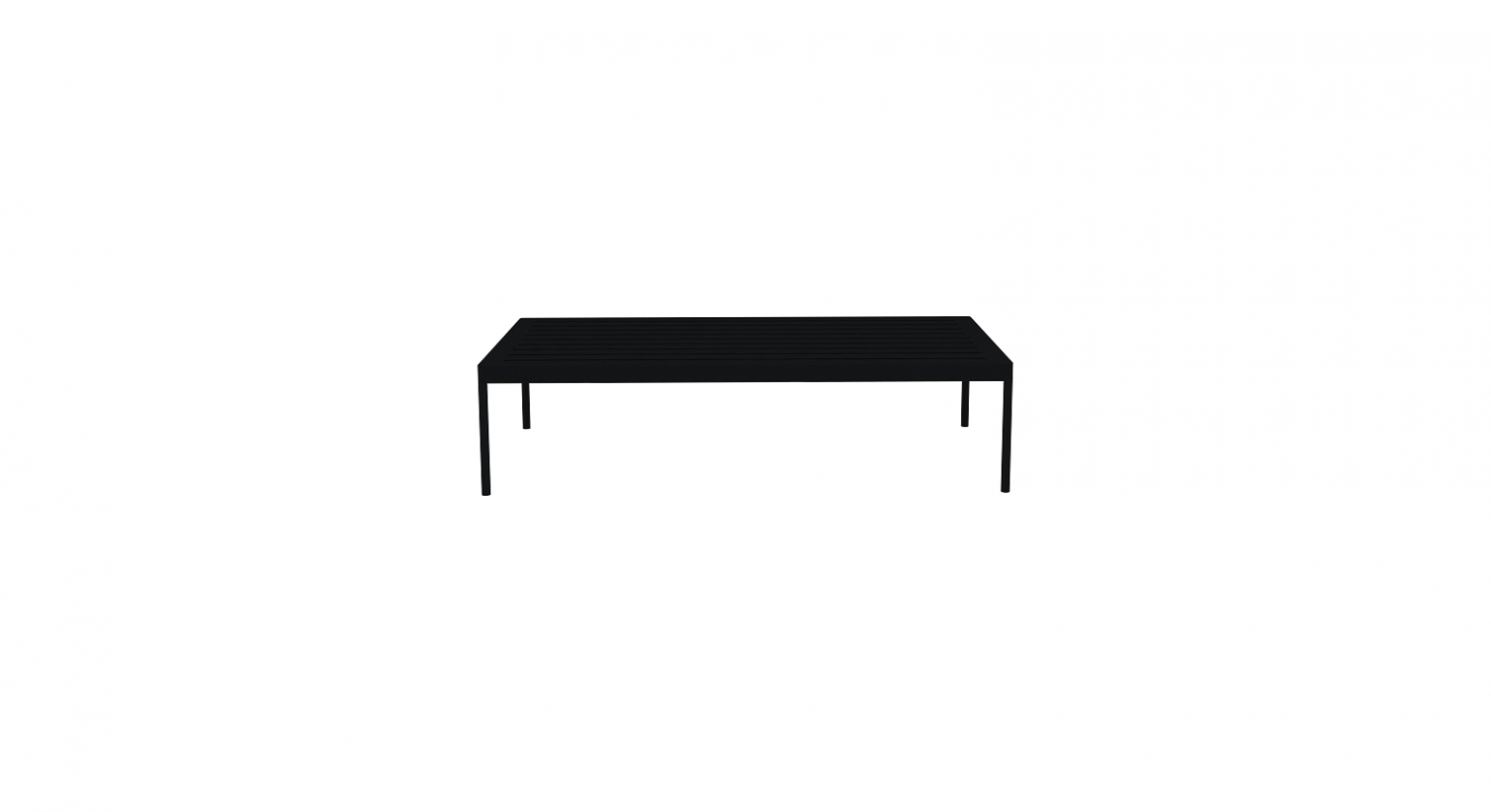 Table basse 3 - Façade 120x60x30 cm