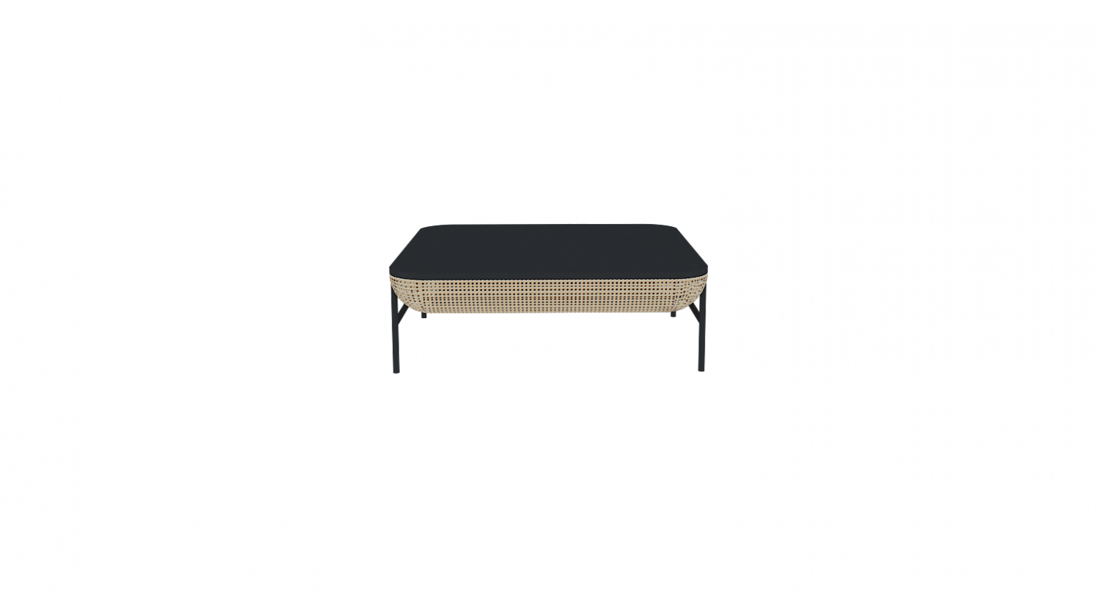 Table basse 6 - Façade 100x100x35 cm