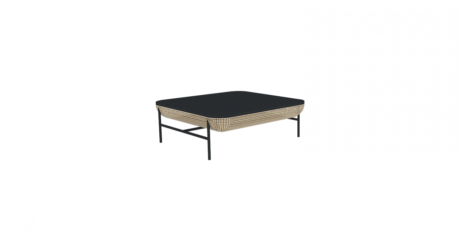 Table basse 6 - Perspective 100x100x35 cm