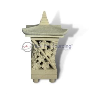 Lampe Japonaise Jepun Sculptée