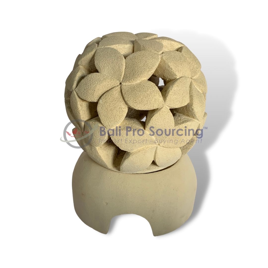 Lumini Jasmine Carved Garden Light