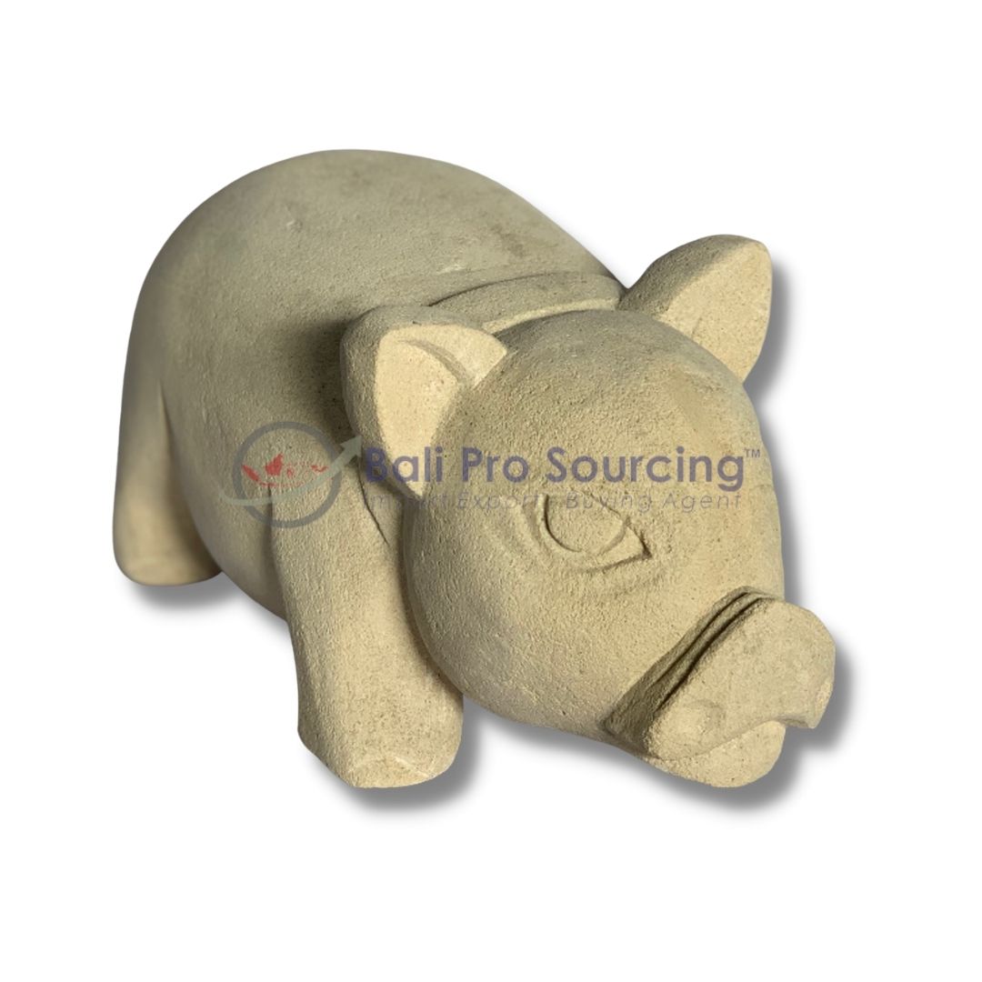 Statue de cochon