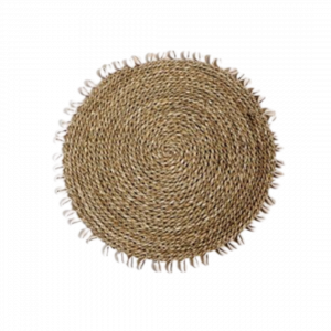 Napperon Seagrass Avec Coquillages