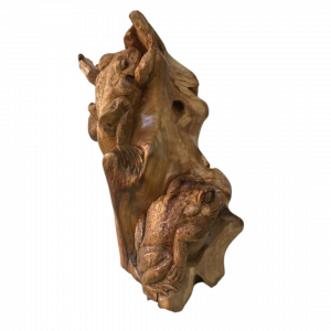 Wooden Frog Decoration