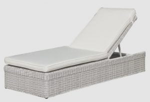 Chaise longue en rotin synthétique 3