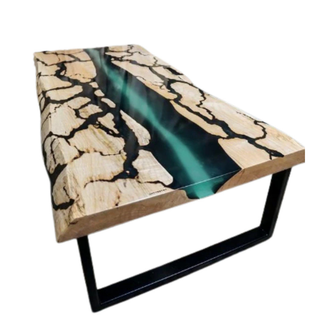 Wooden Resin Table River