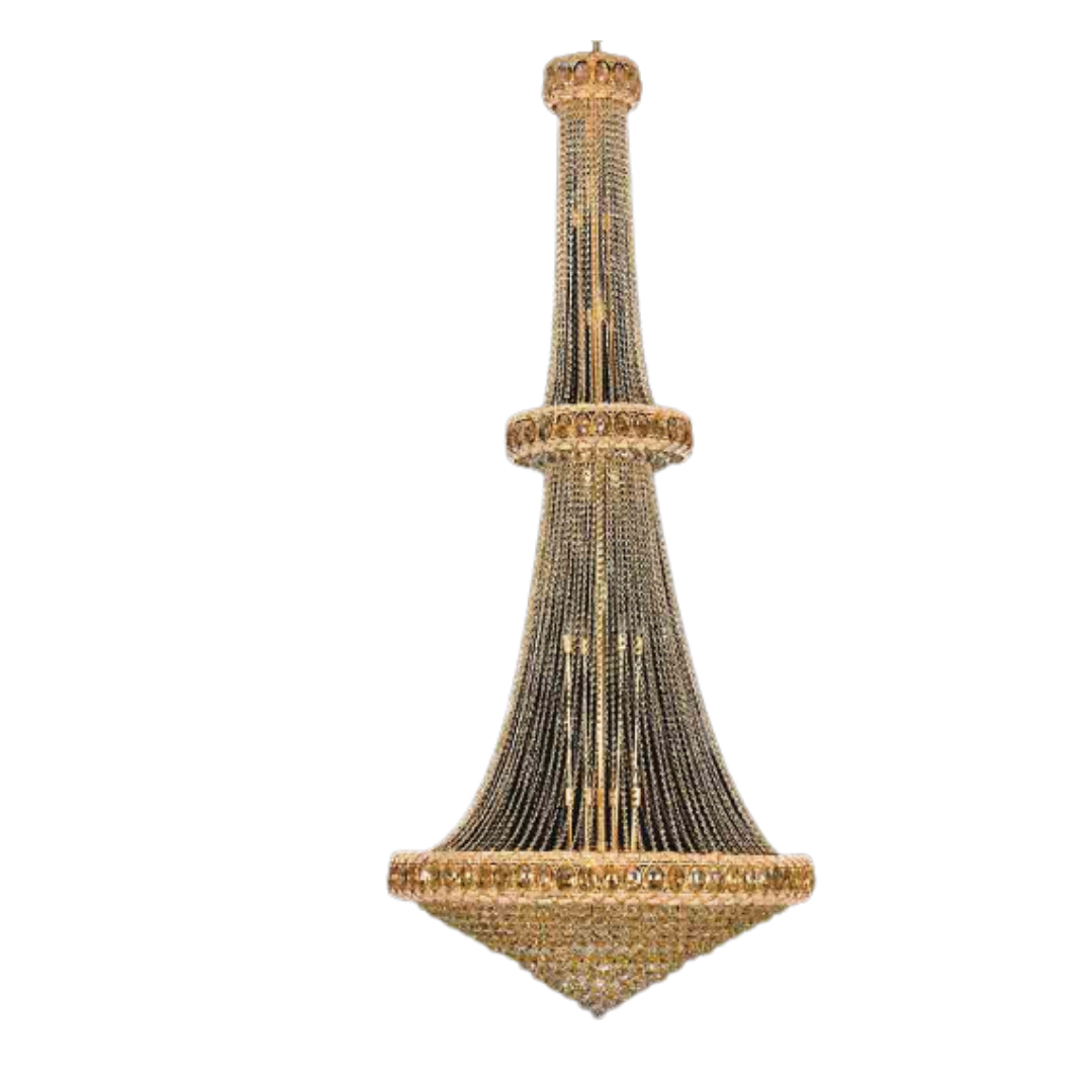 Grande lampe à cristal