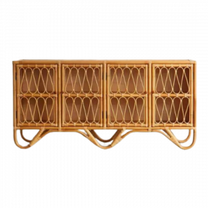 Grande armoire en rotin Fita