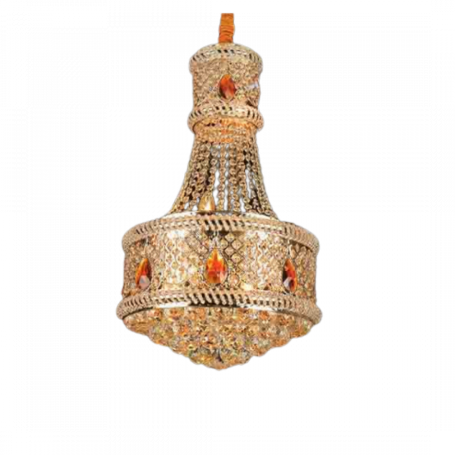 Elisabeth Crystal Lamp Gold L'atelier A Bali