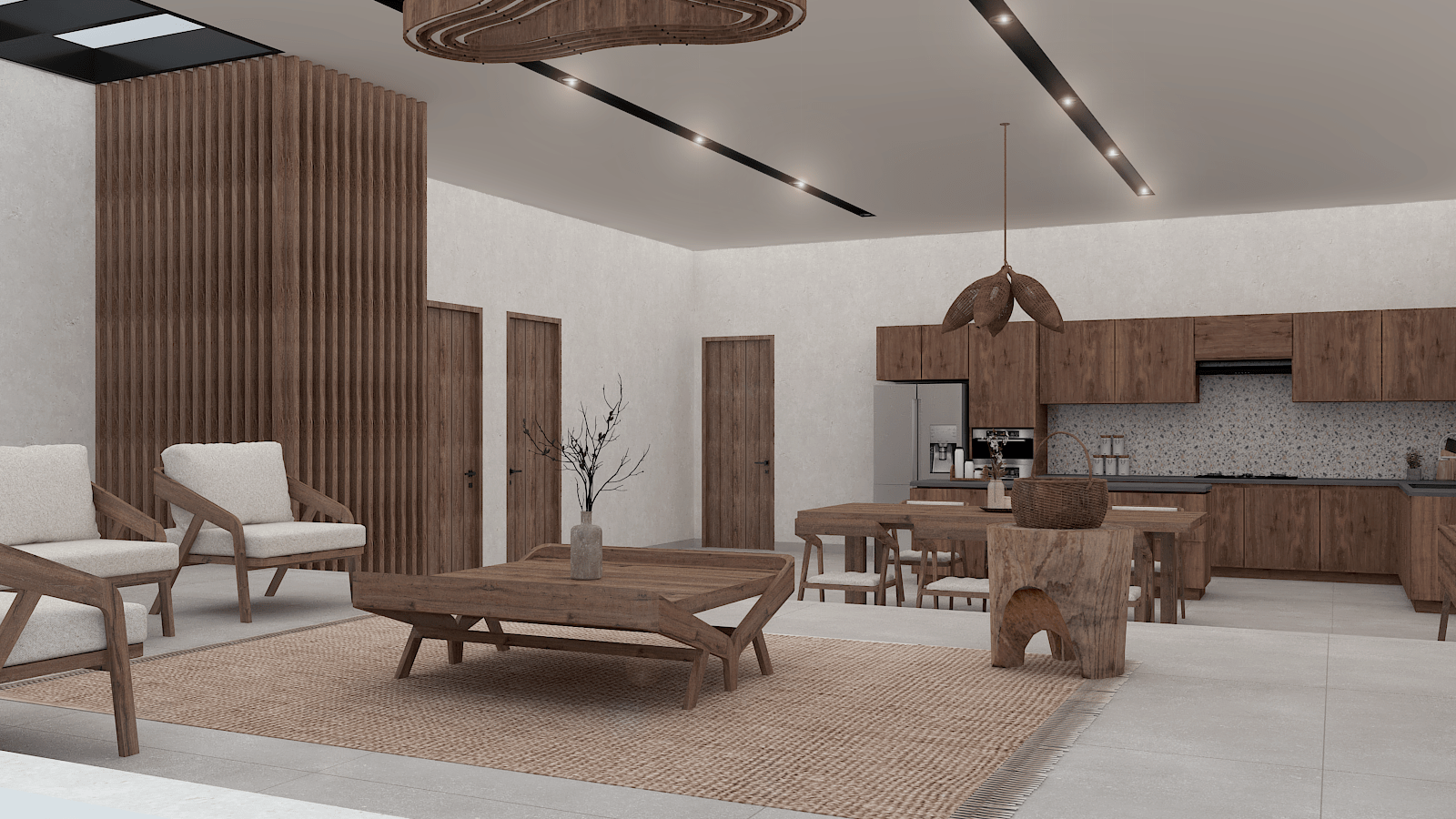 design d'intérieur avec des meubles