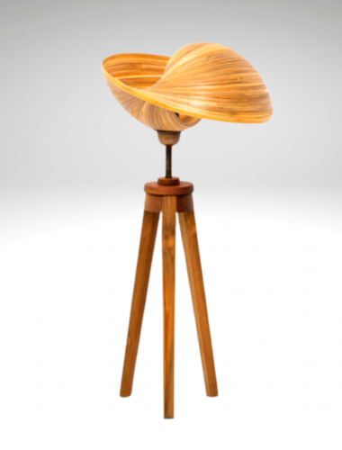 lampe en bambou bali