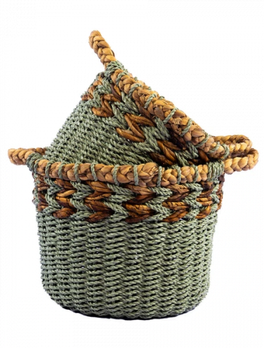 panier en rotin bali