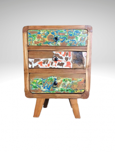 bateau style bois bali