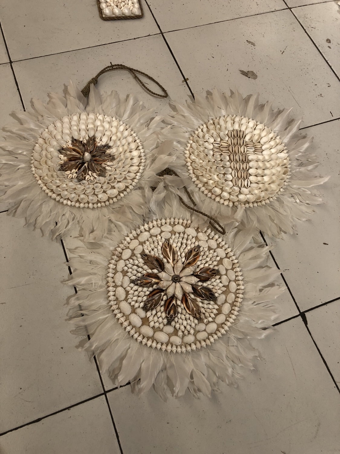 coquille de juju suspendue