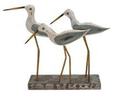 Décoration d'oiseau en bois