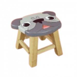 Pug Dog Wooden Decoration