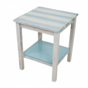 White Blue Table Decoration