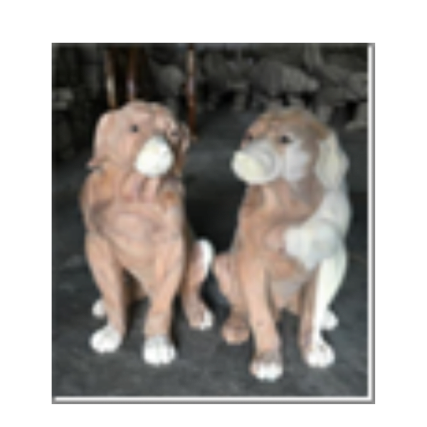 wooden dog