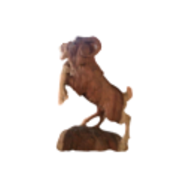 wooden goat